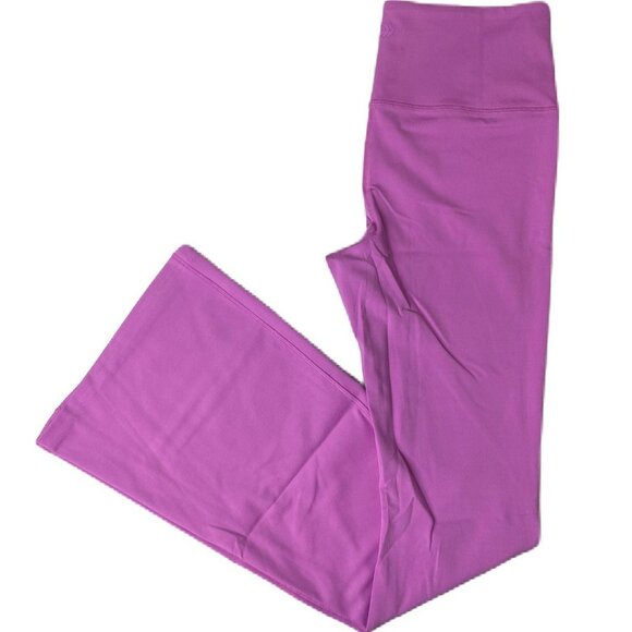 Women’s Pink Ultra High-Rise Flare Leggings - Size M | Stretch Comfort Fit - Picture 2 of 3